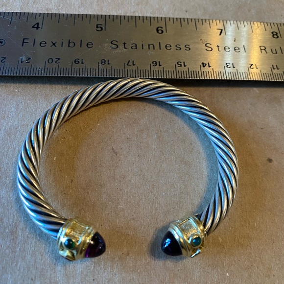 David Yurman 14k Gold & Sterling Bracelet Retails for $3800, can’t go any lower - Picture 9 of 16